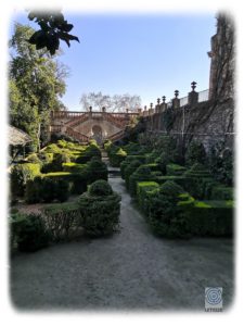 Walking towards the maze, allows to discover other gardens